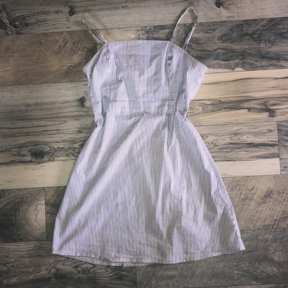 Striped Kimchi Blue mini dress